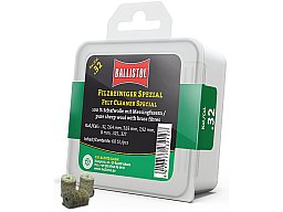 60 x BALLISTOL Reinigungsfilze Filzreiniger SPEZIAL Cal. 32 Schafwolle mit Messingfasern! 8mm .323