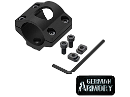 Taschenlampenhalter / Flashlight Mount 25,4mm 1" AR15 für Mlok M-Lok Lampenhalter G95 Tactical