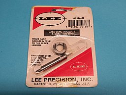 LEE .300 Savage Case Length Gauge #90138 - Präzises Hilfsmittel zum Trimmen /Kürzen dieser Hülsen