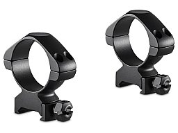HAWKE Steel Mount | Stahl Weaver Picatinny PräzisionsRingmontage 34mm Bauhöhe LOW = 12mm Niedrig