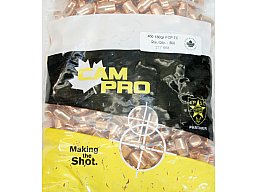 500 Stück NEUE CAMPRO Geschosse .400 40S&W 180gr 11,66g FCP TC Flachkopf TOP Präzision Copper Plated