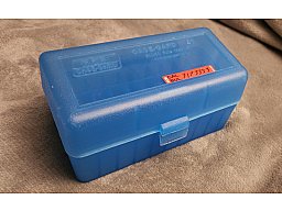MTM Case Card 50 Rifle Medium RM-50 Munition Box Blau