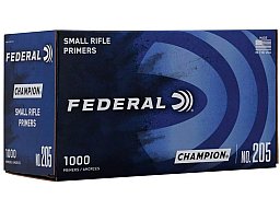 Federal Zündhütchen NR.205 Small Rifle - 1000St.