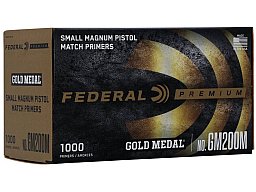 Federal Zündhütchen Gold Medal Nr.200M Small Pistol Magnum - 1000St.