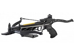 Pistolenarmbrust "ALLIGATOR I" Schwarz - 80 lbs / 35kg, mit Selbstspannmechanismus