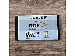 100 Geschosse Nosler 168 gr RDF