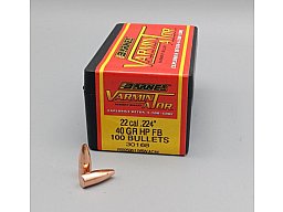 Barnes Varmint-A-Tor #30178 – .22 – 50 gr HP FB – 100 Stück