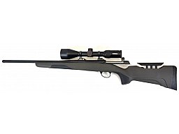 Sako 90 Finnlight Black kurz Kal. .308Win Stainless / Kunststoffschaft / Steiner Ranger 4 3-12x56