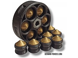 12x HDR50 | TR50 | Cal.50 | passgenau | Metall+3D Druck