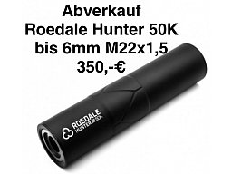 Schalldämpfer Sortimentsbereinigung: Roedale Hunter 50K bis 6mm