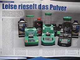 Caliber-Heft ** Drei elektronische RCBS Pulverfülllgeräte im Vergleich **