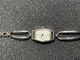 Glashütte Damenuhr Uhr zum Aufziehen