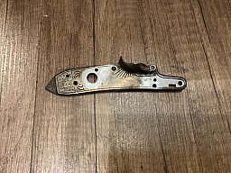 Steinschloß Platte (Maslin) ca. 11cm aus Nachlass Jacobi Iserlohn