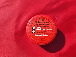Alte RWS Knallpatronen Cal. 6mm LANG