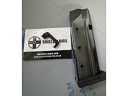 Glock 43X 48 G48 G43X 15rds 15schüssiges Shield Arms Magazin + Magazinhalter aus Stahl schwarz