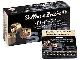 Sellier & Bellot Zündhütchen Small Rifle 4,4mm 1000St.