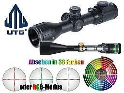 UTG Bugbuster 3-9x32 AO - SONDERPREIS - Zielfernrohr beleuchtet mit Montage