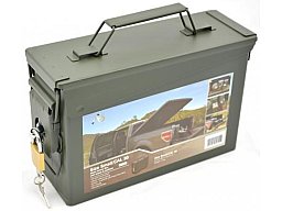 NATO Munitionskiste Gr.1 - Cal.30 - NEU - MIT SCHLOSS oliv OHNE AUFDRUCK - Patronen Transportkiste