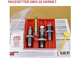 LEE 3-Die-Pacesetter Langwaffen Matrizensatz-SET Full-Length | .22 Hornet - 22 HORNET | #90500 NEU
