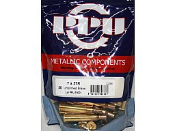 50 Stück NEUE PPU/PrviPartizan Langwaffenhülsen 7x57R (Boxerzündung)/Unprimed Brass #C098