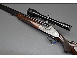 BBF Bockbüchsflinte Merkel 213 12/70 & 7x65R mit Zeiss Diavari-Z 2,5-10×52 T* Abs. 1, sehr gut
