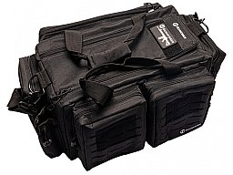 1x Original SCHMEISSER Pistolentasche Range BAG 61 x 41 x 25,4 cm Nylon Schwarz zahlreiche Taschen