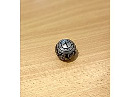 KAMMERGRIFFKUGELmit stilisiertem Hubertushirsch - Boule de levier St Hubert