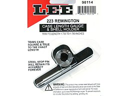 LEE .223 Rem. Case Length Gauge Präzises Hilfsmittel zum Trimmen Kürzen v 223 Remington Hülsen 90114