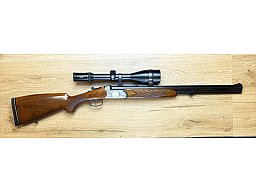 Bockbüchsflinte Antonio Zoli Kal. .222rem + 16/70 inkl. Zielfernohr Kahles Helia L 3-12x56