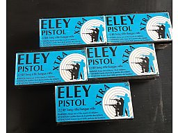 .22lr, eley, 250 Stück
