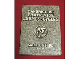 Alter Katalog Manufacture Francaise d Armes & Cycles / Französische Waffen- und Fahrradherstellung