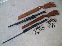 Konvolut Diana 350 Air Magnum und Modell 54