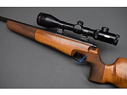 Walther Modell KJS Repetierer Einzellader, Kaliber. 22Hornet, ZF Tasco Titan 4-12x56 Plex LP, gut