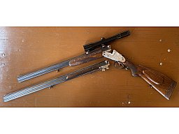 Krieghoff Ulm Kombi BBF BDF 7x57R 16/70 Seitenschloß