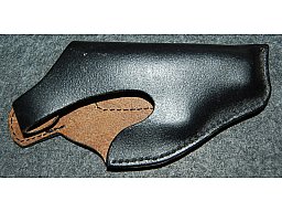 ***Lederholster für kleine Revolver und Pistolen mit Metall Clip***