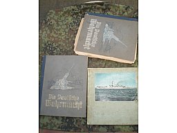 Antiquarisches Buch: konvolut Sammelbilderalben Wehrmacht und Marine aus den Dreissiger Jahren