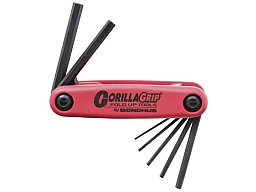 BONDHUS - GORILLA-GRIP - InnensechskantKlapphalter METRISCH 7-Schlüsselgrößen: 1,5/2/2,5/3/4/5/6mm !