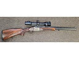 Krieghoff Ultra Bockbüchsflinte 8x75 12/76 Magnum + Zeiss V8 2,8-20x56 Schwenkmontage