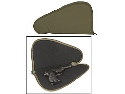 Pistolentasche Oliv SMALL (30cm)- gefüttert + abschließbar - Pistol Case Futteral Waffentasche