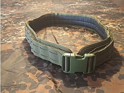 Gun Belt, Oliv, Lasercut MOLLE