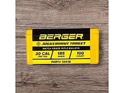 100 Geschosse Berger .30 185 gr Juggernaut Target