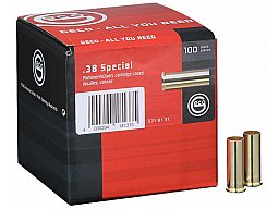 100 Stück NEUE GECO Wiederladerhülsen .38 SPECIAL (Boxerzündung) verpackt in 100er Box #2318137