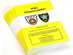 IPSC BDS Regelwerk Flintenschießen SHOTGUN DEUTSCH DIN-A5 gebundene Ausgabe Aktueller Stand 2025 98S