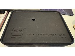 RAR Original GLOCK Gen 1 Pistolenkoffer / Verpackung – „Safe-Action Pistol“ – frühe Ausführung