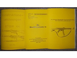 deutsches STGW44 (MP44) Technische Zeichnungen & Beschreibung & Dienstvorschrift VP
