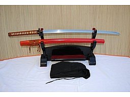 Handgeschmiedetes-Gefaltete Akita Samurai Katana Schwert