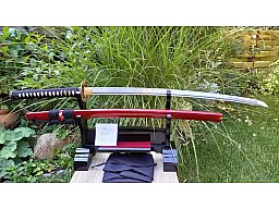 Samurai Schwerter Dragon Samurai Katana - scharf, echt & handgeschmiedet Katana Schwert