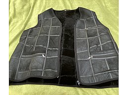 Leder Weste