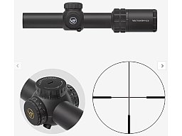 Vector Optics SCOC-50 Grizzly 1-6x24i HD Fiber - Zielfernrohr f. 21mm Picatinny/Weaver
