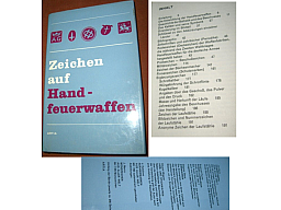 Zeichen auf Handfeuerwaffen J. Gargela, Z. Faktor, 1985
